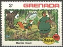 Grenada 1982 Walt Disney 2 ¢ Multicolor Scott 1129. Grenada 1982 Scott 1129 Disney. Uploaded by susofe